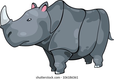 illustration Rhino vector file