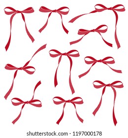 Illustration of the ribbon,