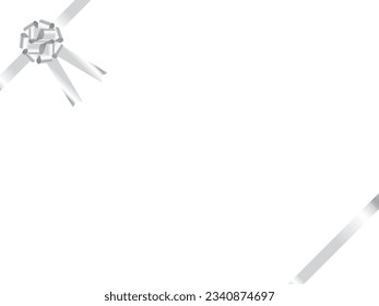 Illustration of a ribbon frame