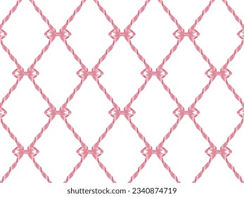 illustration of ribbon pattern background