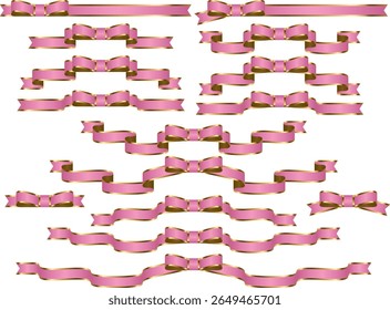 Ilustración de cintas de varias Formas