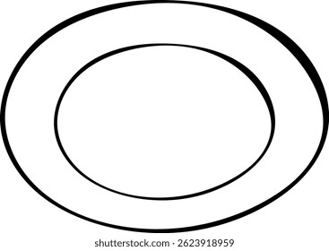 Illustration von Rippen mit Reis und Gemüse