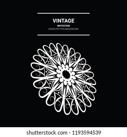 The illustration is a rich background. Abstract background. Rounded line geometric shapes. Radial banner. Can be used in the media. Vintage decorative elements. Vector illustration. Circular pattern.