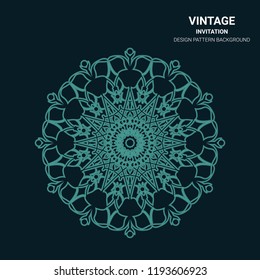 The illustration is a rich background. Abstract background. Rounded line geometric shapes. Radial banner. Can be used in the media. Vintage decorative elements. Vector illustration. Circular pattern.