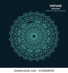 The illustration is a rich background. Abstract background. Rounded line geometric shapes. Radial banner. Can be used in the media. Vintage decorative elements. Vector illustration. Circular pattern.