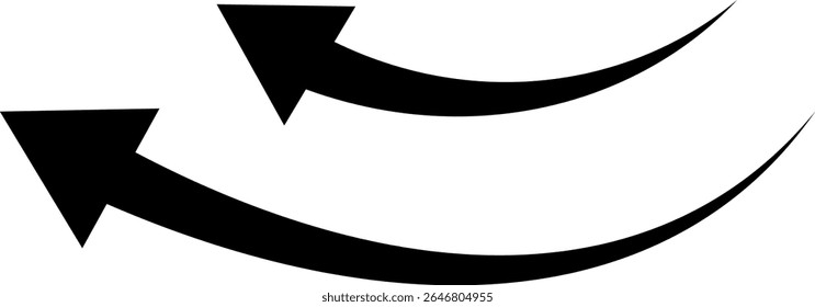 illustration, right, abstract, black, set, digital, direction, graphic, vector, flat, web, isolated, icon, curve, cursor, collection, pointer, element, drawing, arrowhead, simple, sign, arrows, arrow.