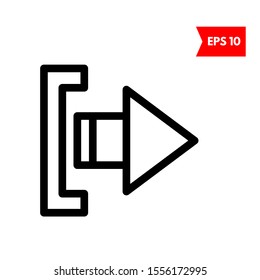 illustration of right arrow icon