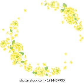 菜の花 イラスト High Res Stock Images Shutterstock