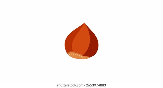 ilustração de avelãs maduras e deliciosas