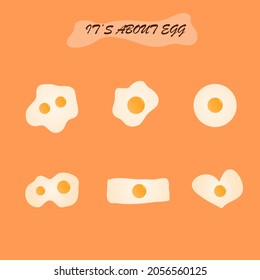 illustration of a ripe egg