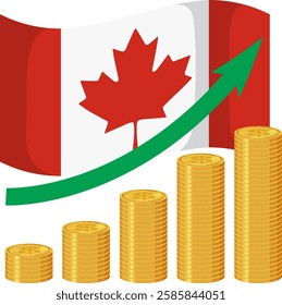 Illustration of rising tariffs in Canada