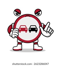 Ilustración de señales de tráfico. Adecuado como elemento adicional en todos los diseños de temas de carreteras