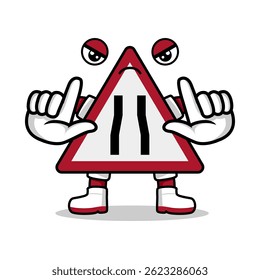 illustration of road signs. suitable as an additional element in all highway theme designs