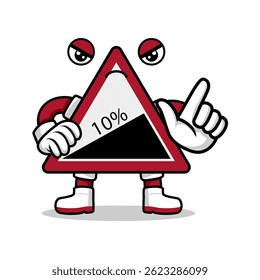 illustration of road signs. suitable as an additional element in all highway theme designs