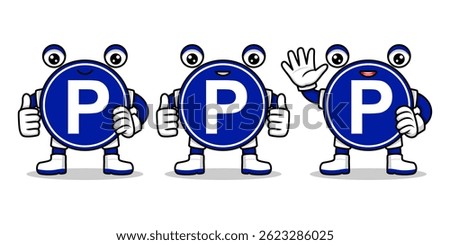 illustration of road signs. suitable as an additional element in all highway theme designs