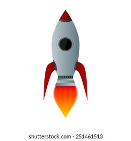 Illustration of rocket