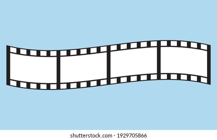 illustration of roll camera in black and white for background or template. color can be edited.eps10