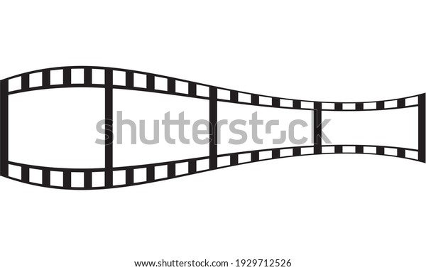 illustration of roll camera in black\
and white for background or template. color can be\
edited.eps10