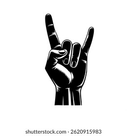 illustration of roll hand symbol clipart vector