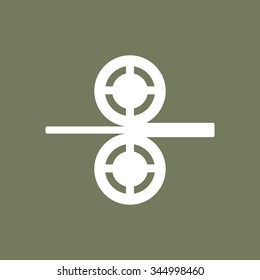 Illustration of the rolling press icon 