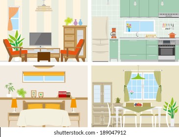 Illustration of room