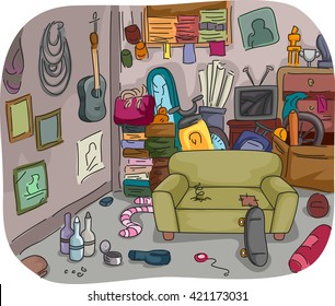 Messy Room Images Stock Photos Vectors Shutterstock