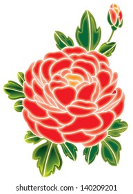 illustration roses