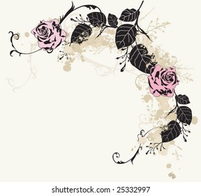 Illustration of roses
