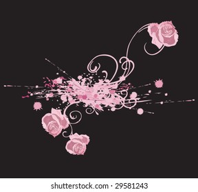Illustration of roses