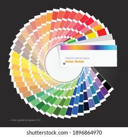 Illustration Of Round RGB Colors Palette Guide For Graphic And Web Design, Vector Illustration