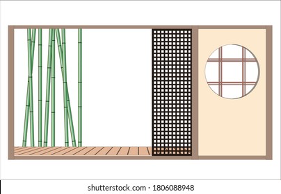 縁側 のイラスト素材 画像 ベクター画像 Shutterstock