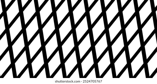 Ilustración de filas de líneas negras inclinadas sobre fondo transparente. Textura de líneas inclinadas.