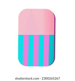 Illustration of rubber for commercial promotion or decoration work