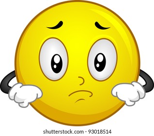 Illustration of a Sad Smiley