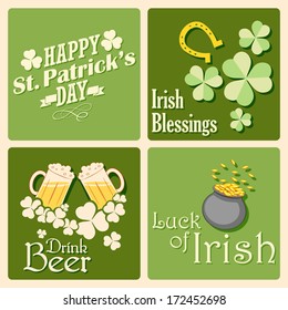illustration of Saint Patrick's Day background