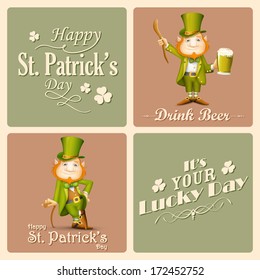 illustration of Saint Patrick's Day background