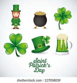 illustration of Saint Patrick's Day, celebration of holiday, vector illustration