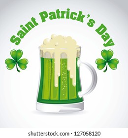 illustration of Saint Patrick's Day, celebration of holiday, vector illustration