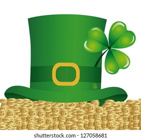 illustration of Saint Patrick's Day, celebration of holiday, vector illustration