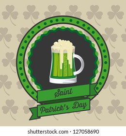 illustration of Saint Patrick's Day, celebration of holiday, vector illustration