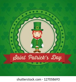 illustration of Saint Patrick's Day, celebration of holiday, vector illustration