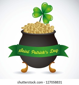 illustration of Saint Patrick's Day, celebration of holiday, vector illustration