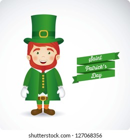 illustration of Saint Patrick's Day, celebration of holiday, vector illustration