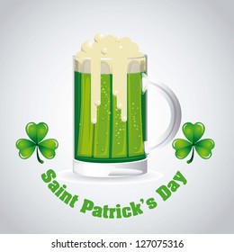 illustration of Saint Patrick's Day, celebration of holiday, vector illustration