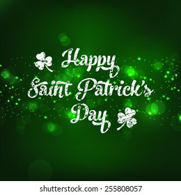 Illustration of saint Patrick's day,seventeenth march.