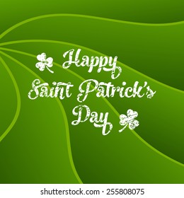 Illustration of saint Patrick's day,seventeenth march.