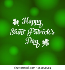 Illustration of saint Patrick's day,seventeenth march.