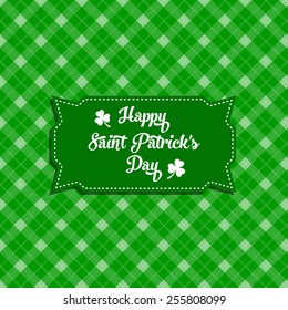 Illustration of saint Patrick's day,seventeenth march.