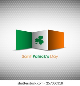 Illustration of saint Patrick's day,seventeenth march.