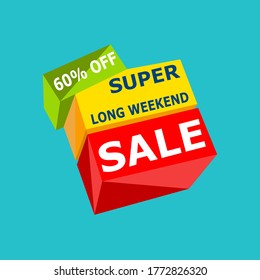 illustration sale tag vector design 